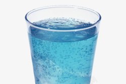液体胶水实物蓝色胶水高清图片