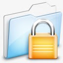 unlock私人替代文件夹图标高清图片