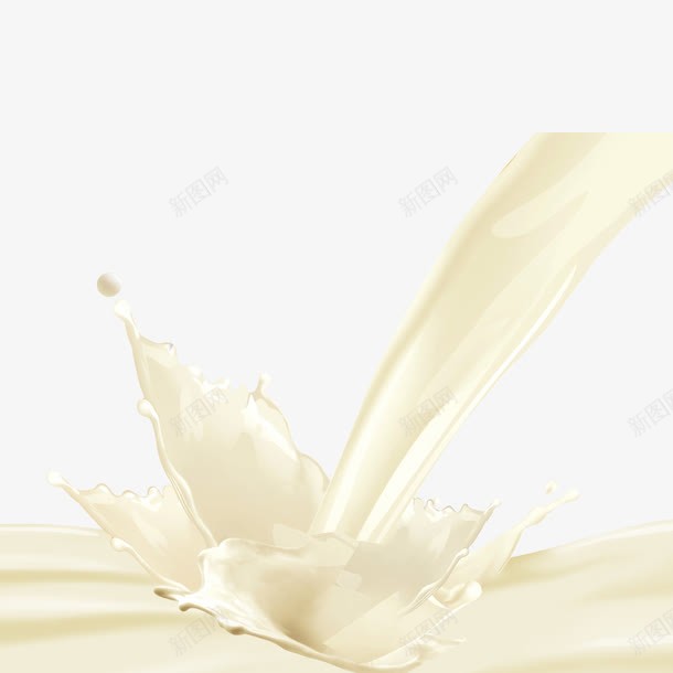 溅起的奶花豆奶png免抠素材_新图网 https://ixintu.com 早餐 溅起的奶花 营养 豆奶