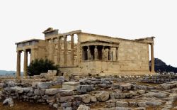 希腊古迹希腊雅典卫城建筑高清图片