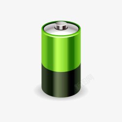 绿色大号壶大号电池矢量图高清图片