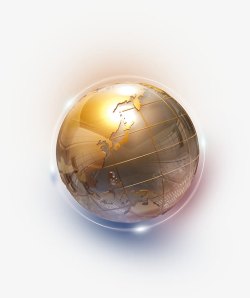鑺卞湀鍦癁锲剧墖金色地球创意高清图片
