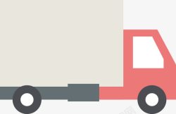 货柜车卡通货柜车创意图标高清图片