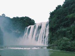 瀑布图贵州黄果树瀑布风景图高清图片