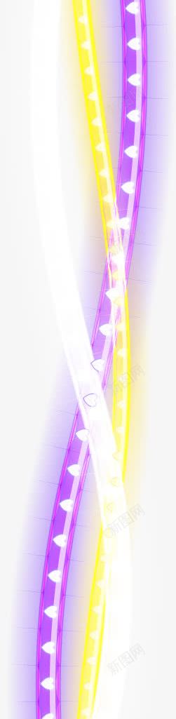 创意软管灯png免抠素材_新图网 https://ixintu.com 创意 发光线条 心 桃心 爱心 白色 紫色 软塑霓虹灯管 软管灯 霓虹灯 霓虹灯管 霓虹线条 黄色