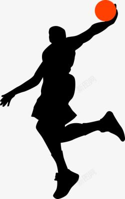 男士篮球护膝男性运动员高清图片