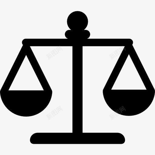 体重秤图标png_新图网 https://ixintu.com 天平 天平砝码 平衡 平衡法 正义 水平称 法官