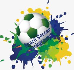 巴西世界杯素材足球高清图片