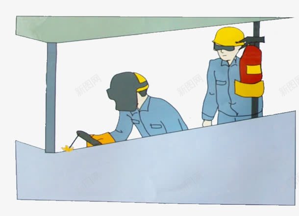 建筑施工安全挂图png免抠素材_新图网 https://ixintu.com 卡通 工地 工地宣传栏 建筑施工 建筑施工安全 建筑施工安全挂图 挂图 漫画