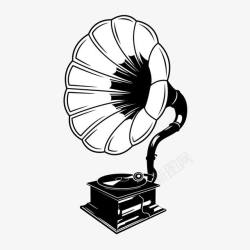 古典留声机矢量图留声机高清图片