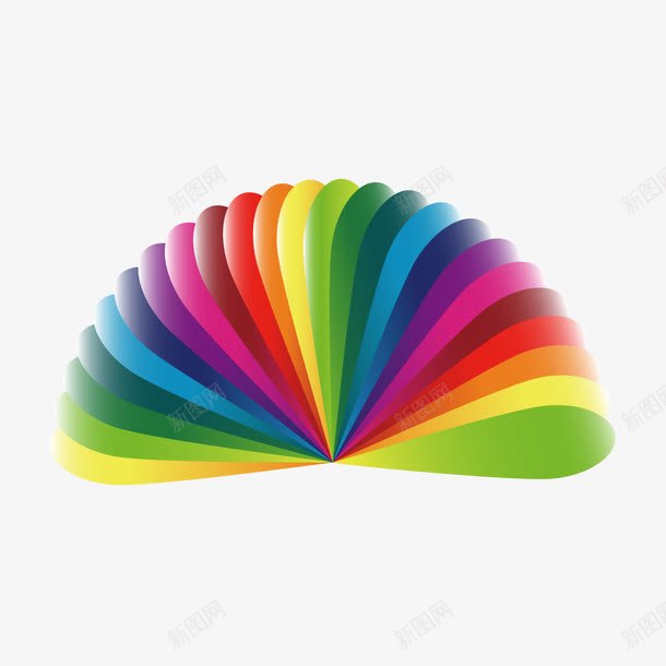 潮流元素png免抠素材_新图网 https://ixintu.com 创意 平面构成 平面设计 彩虹色 抽象 潮流元素设计 缤纷 色彩