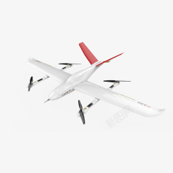 无人机飞机建模飞机白色飞机素材