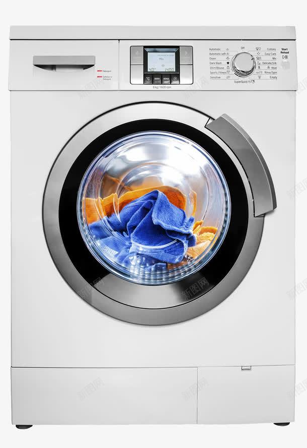 滚筒洗衣机png免抠素材_新图网 https://ixintu.com 数码家电 旋转 洗衣服 滚筒 电器