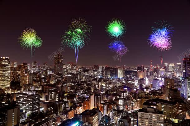 夜空中的烟火jpg设计背景_新图网 https://ixintu.com 其它类别 图片素材 城市 夜空 夜空中的烟火图片 夜空中的烟火图片素材下载 彩色烟花 新年 烟火 烟花 背景花边 节日