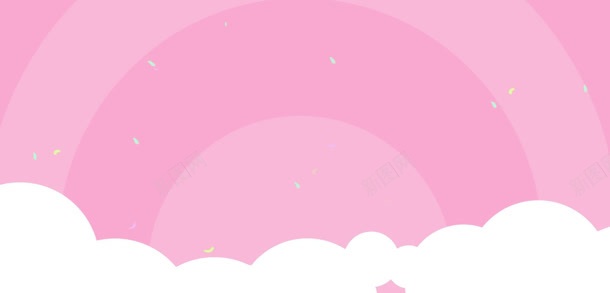 粉色甜蜜彩虹白云蛋糕电商jpg设计背景_新图网 https://ixintu.com 彩虹 甜蜜 白云 粉色 蛋糕