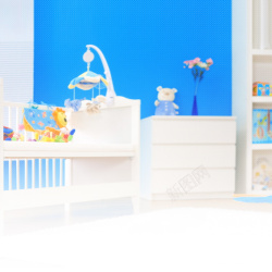 儿童家居生活蓝色母婴产品玩具PSD分层主图背景高清图片