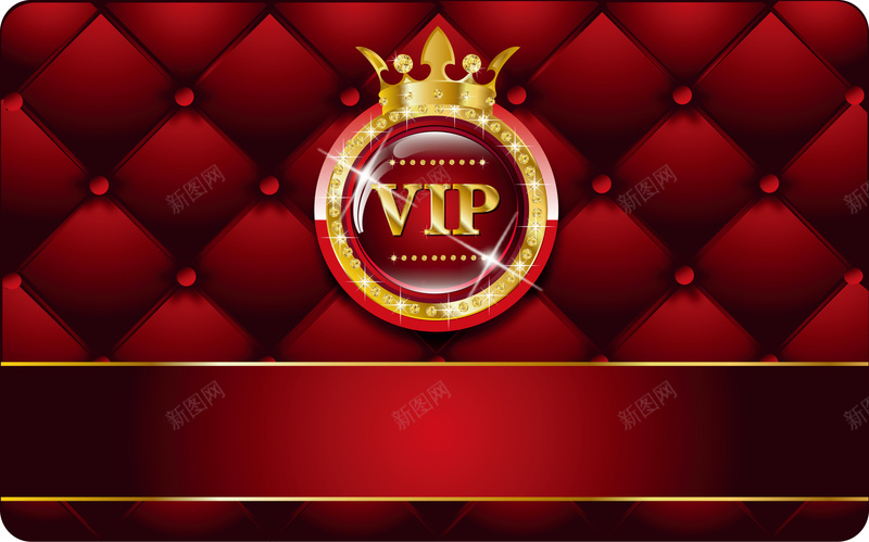 红色尊贵VIP会员卡背景矢量图eps_新图网 https://ixintu.com VIP 会员 会员卡 会员卡背景 卡片 大气 尊贵 欧式 渐变 皇冠 红色 背景 矢量图