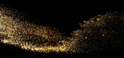震撼金色粒子沙粒微粒子细沙背景高清图片
