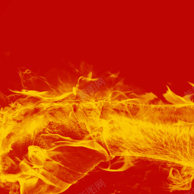 红色火焰背景