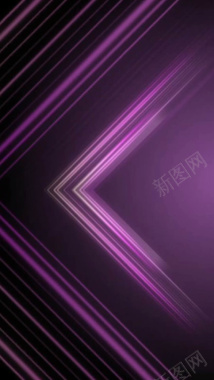 紫色立体感边框H5背景摄影图片