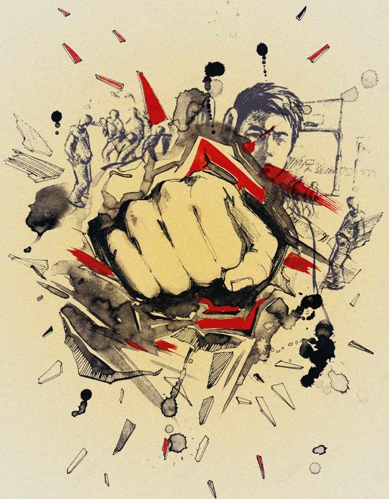 创意校园暴力背景psd设计背景_新图网 https://ixintu.com 创意 学生 安全 打架 拳头 教育 校园暴力 校园霸凌 法制宣传 漫画 纹理 霸凌