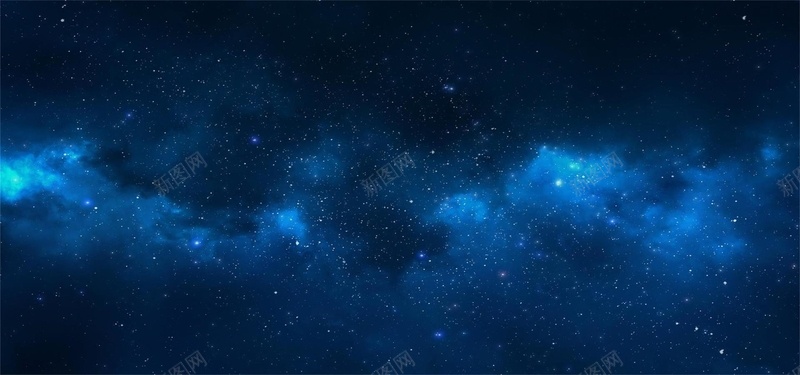 蓝色璀璨星空浪漫梦幻背景背景图片免费下载 素材0mkkwpaee 新图网