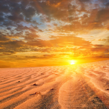 金色阳光沙漠背景图摄影图片