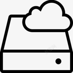 云硬盘cloudstorageicon图标高清图片