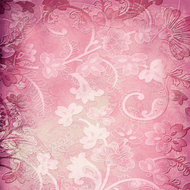 粉色花纹背景图背景