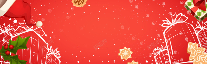 圣诞节红色卡通电商喜庆bannerpsd设计背景_新图网 https://ixintu.com 元旦 全场钜惠 卡通 双旦 圣诞促销海报 圣诞节 圣诞节素材 圣诞节背景 手 海报banner 童趣