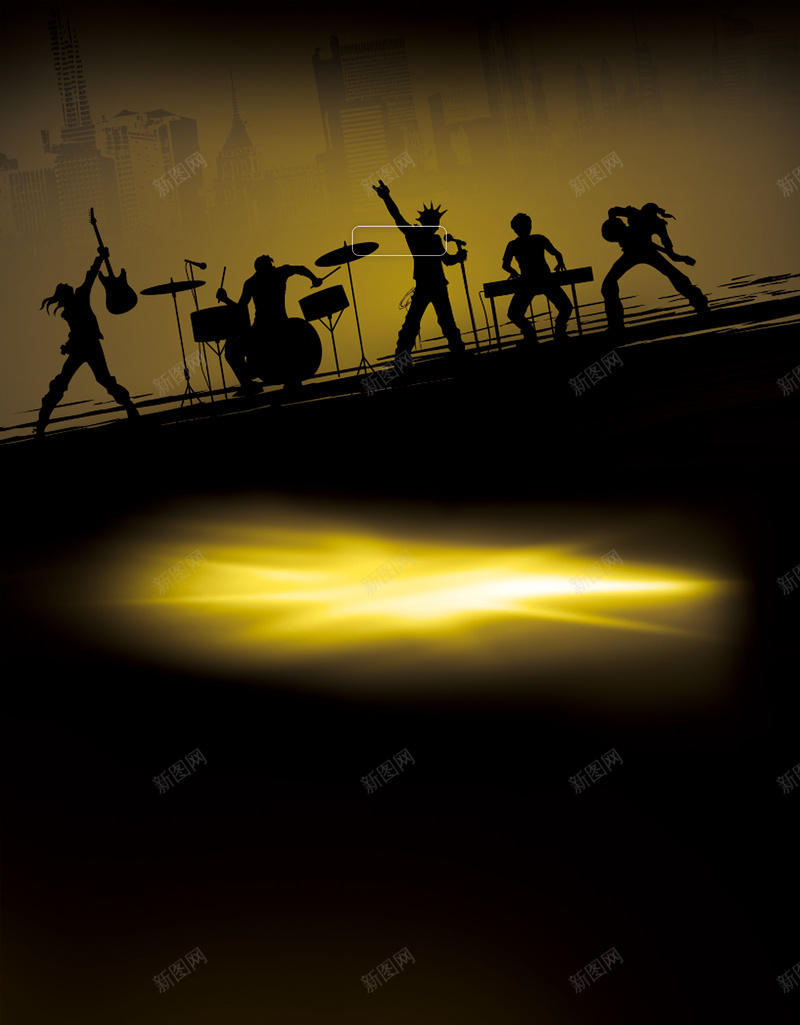 618黑色音乐派对北京psd设计背景_新图网 https://ixintu.com 618购物街 乐器 乐队 摇滚 派对 激情 电商促销 耳机 金色 音乐 音乐数码产品 黑色