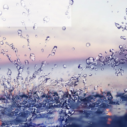 雨鞋主图梦幻水花防水主图高清图片