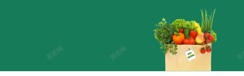 新鲜蔬果优惠海报jpg设计背景_新图网 https://ixintu.com 优惠海报 幸福 新鲜蔬果 绿色 绿色食品 蔬菜 购物袋 超市 食材 食物