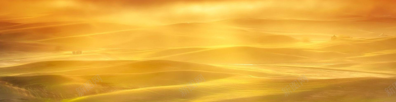 金色沙漠风景背景摄影图片