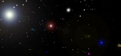 太阳粒子星空大气科幻黑色娱乐海报背景高清图片