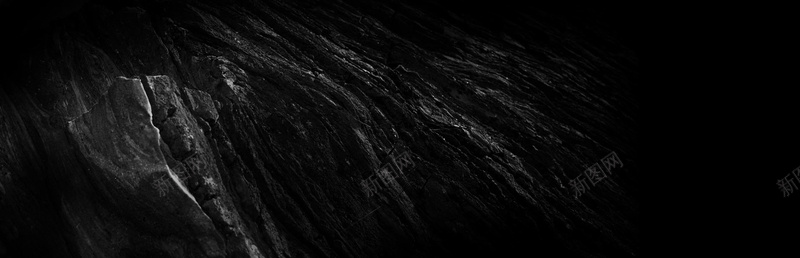 黑色纹理石头背景psd设计背景_新图网 https://ixintu.com 海报banner 石头 纹理 质感 黑色