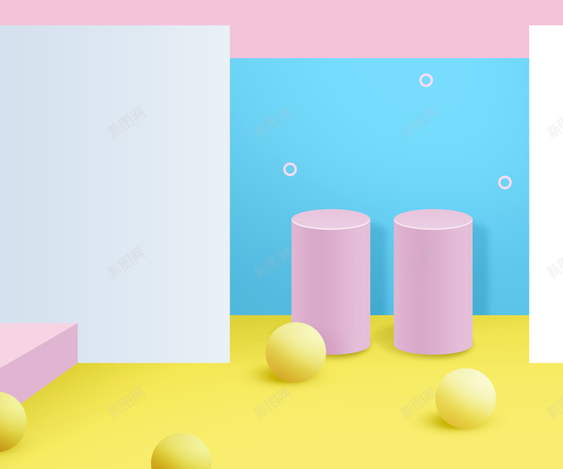 C4D几何立体空间PSDpsd设计背景_新图网 https://ixintu.com C4D PSD源文件 PSD素材 几何 几何图形 分层文件 多彩 空间 空间感 立体 立体几何 背景模板 背景海报 背景素材 高清背景