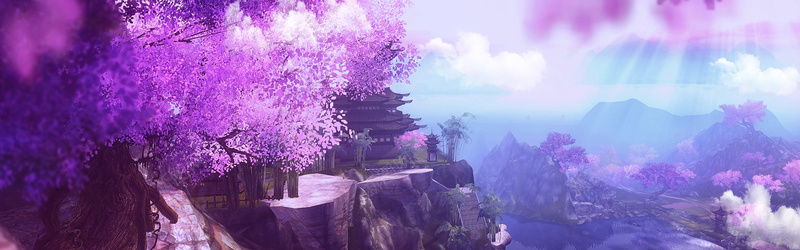 紫色梦幻仙境卡通3Dbannerpsd设计背景_新图网 https://ixintu.com 3D banner 仙境 卡通 唯美 梦幻 浪漫 白云 紫色 花朵