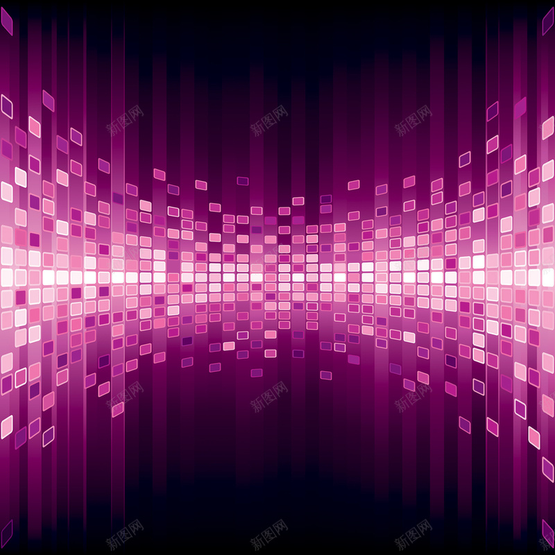 紫色光效背景矢量图ai设计背景_新图网 https://ixintu.com 光效 几何 扁平 方格 渐变 矢量 紫色 矢量图