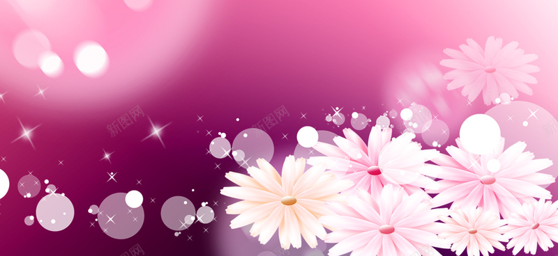 花朵背景psd设计背景_新图网 https://ixintu.com 名片 名片设计 唯美 梦幻 浪漫 海报banner 温馨 紫色 美女 美容 美容院 美容院名片 美容院名片设计模板 背景 花朵 花纹