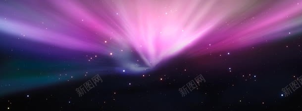 黑色宇宙绚丽光线背景bannerjpg设计背景_新图网 https://ixintu.com banner 光线 宇宙 星星 绚丽 背景 黑色