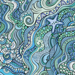 时尚墙绘背景时尚涂鸦花纹涂鸦花纹背景矢量图高清图片