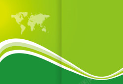 台历封面模板绿色企业画册封面背景高清图片