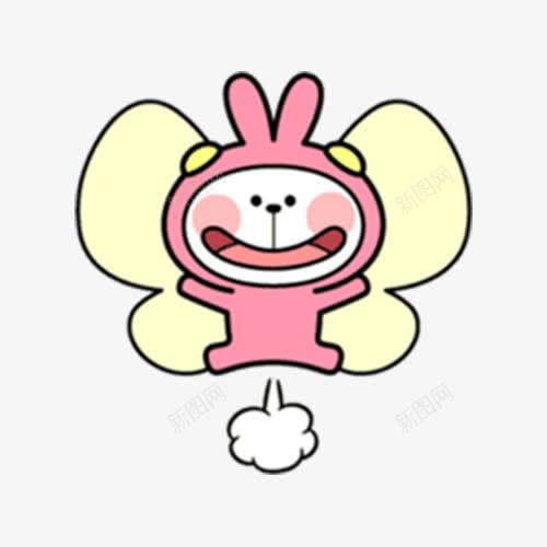 表情包之兔图标png_新图网 https://ixintu.com 卡通 卡通人物 图标 彩绘 手绘 插画 表情包 表情包之兔 迷你兔子