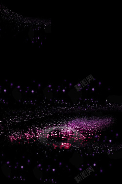 珠宝单页设计紫色唯美珠宝海报背景高清图片