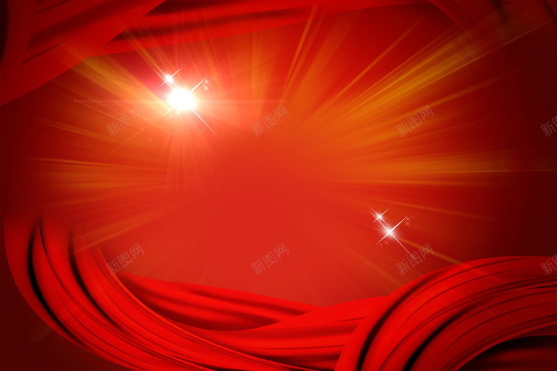 光红绸缎红飘带背景psd设计背景_新图网 https://ixintu.com 中国风 光 红绸缎 红色 红飘带
