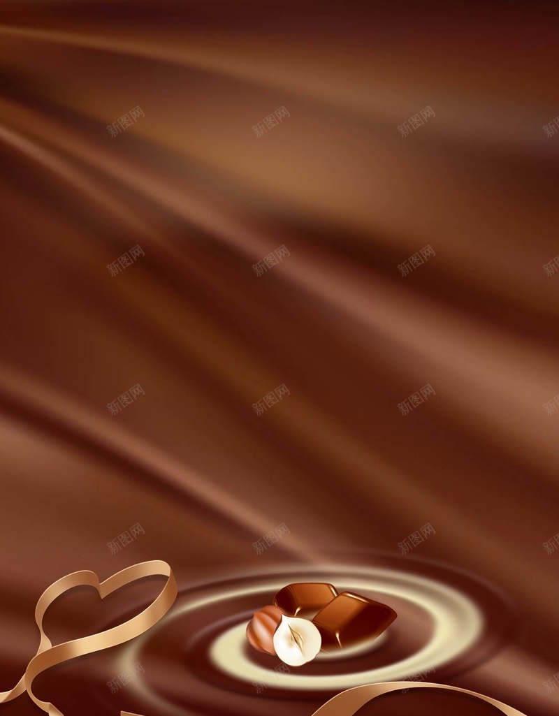 巧克力甜品质感主题背景psd设计背景_新图网 https://ixintu.com 丝滑柔顺 主题 唯美 巧克力 棕色 甜品 甜点 简约 美食 背景图 零食 飞溅