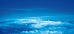 名片设计欣赏蓝色天空背景高清图片