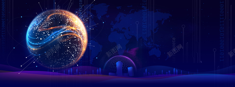 球体光效创意科技背景图psd设计背景_新图网 https://ixintu.com 光效 商务 城市 球体 科技 背景图 陆地分布图