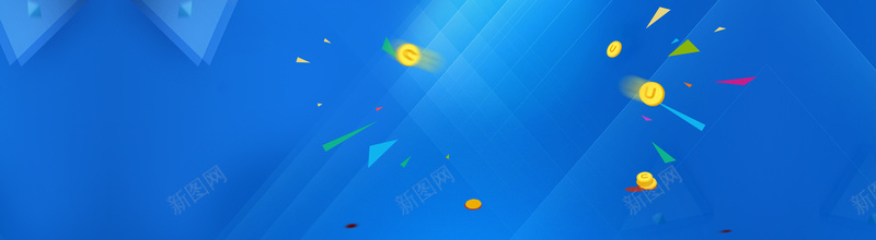 蓝色背景psd设计背景_新图网 https://ixintu.com 互联网 几何 商务 海报banner 电子产品 科幻 科技 科技感 科技风 节日促销 金币 金融 高科技